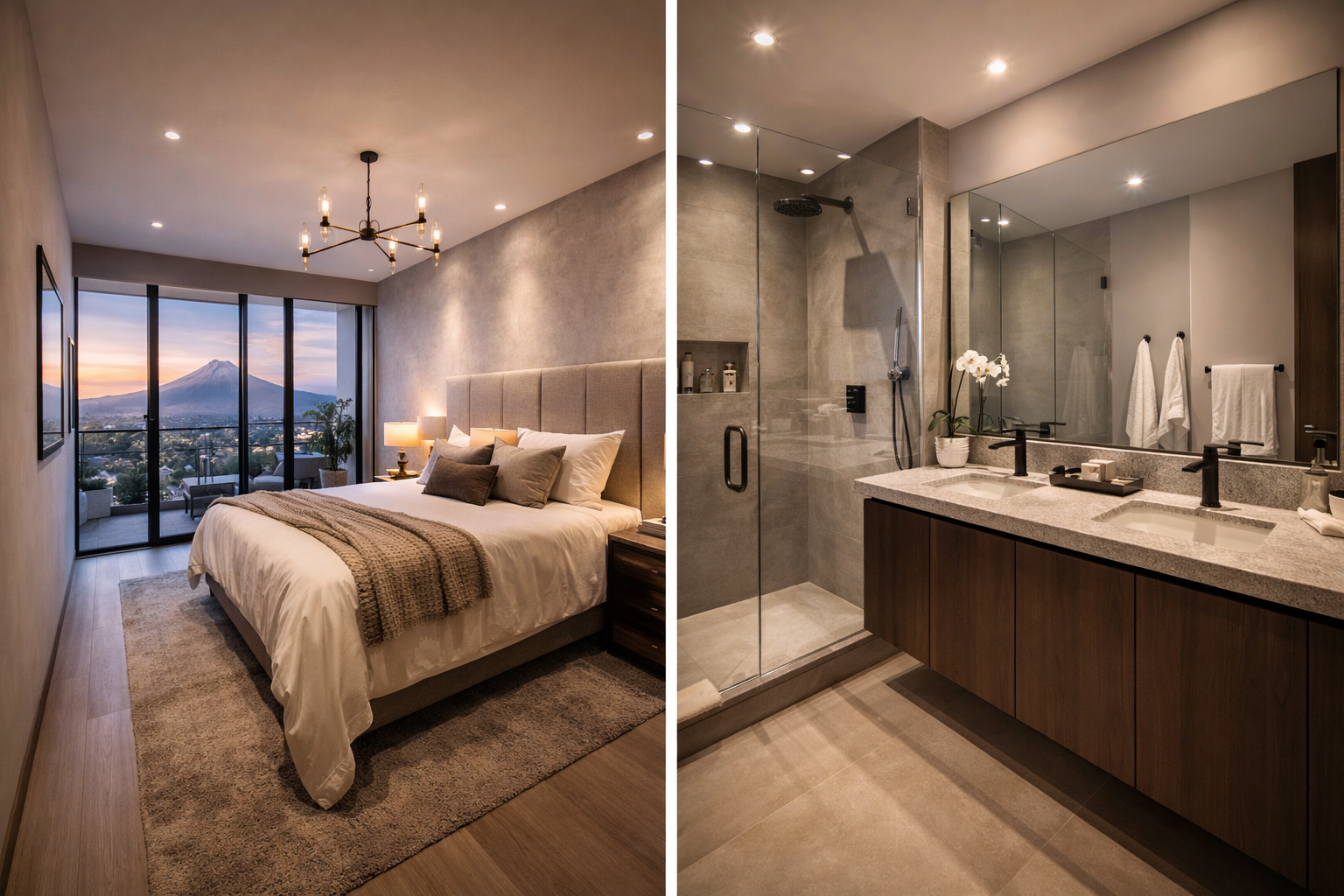 recamara y baño en torre andeza puebla